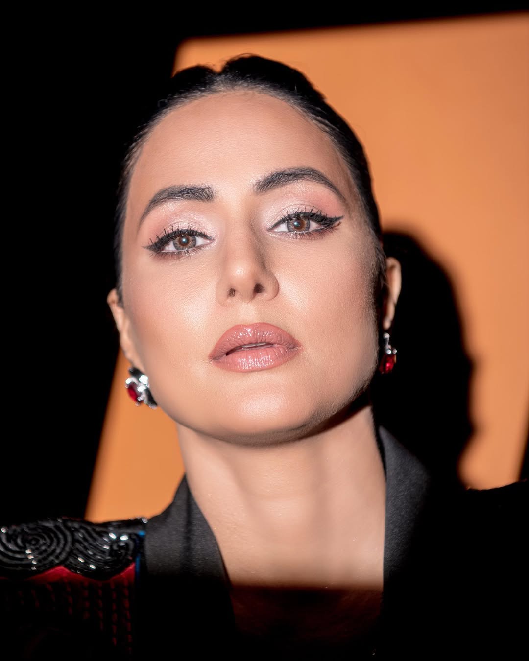 hina khan dramatic eye makeup