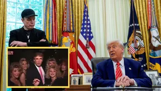Musk Posts Throwback Clip Of Trump With 'Hot Girls' And Epstein As Feud Escalates | Viral Video