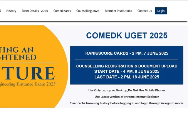 COMEDK UGET Result 2025 Declared At comedk.org; Rank Card To Be Available At 2 PM, Check Toppers List, Steps To Download Scorecard Here
