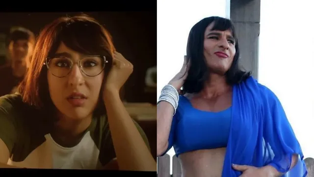 sara-ali-khan-metro-in-dino-look-reminds-fans-of-saif-ali-khan-female-avatar-from-humshakals-in-viral-video