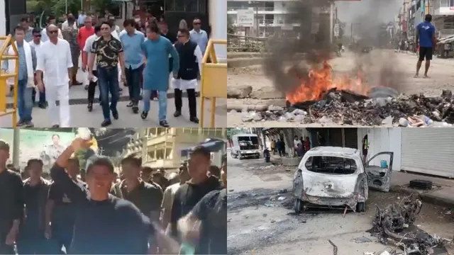 Manipur Violence: 25 MLAs Meet Guv Amid Internet Ban, Curfew; Arrested Meitei Leader Moved To Guwahati | Updates