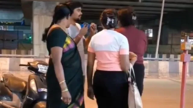speak-in-kannada-first-bengaluru-womans-viral-response-to-teluguspeaking-voxpop-host-goes-viral-watch