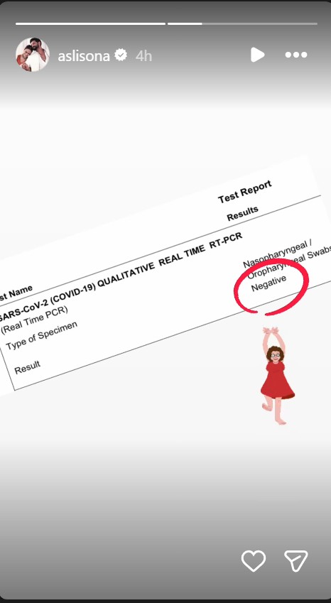 Sonakshi Sinha test Covid Negative 