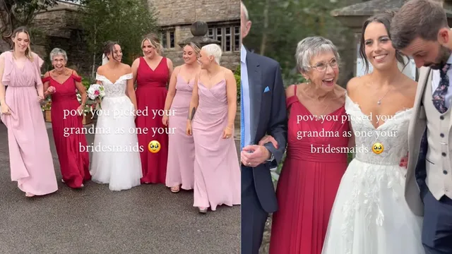 brides-heartwarming-choice-of-making-her-grandma-bridesmaid-leaves-internet-in-tears-viral-video