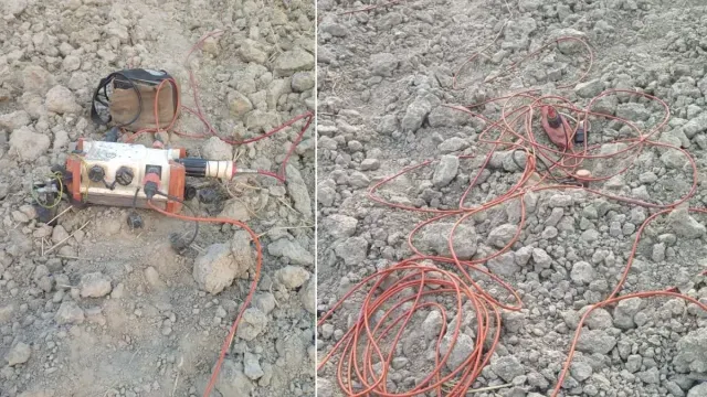 up-company-approved-by-petroleum-ministry-uses-explosives-without-intimation-ahead-of-cm-yogis-visit-in-baharaich-creates-panic