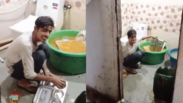 mathura-eatery-sparks-outrage-as-minor-seen-washing-plates-in-bathroom-shocking-video-goes-viral