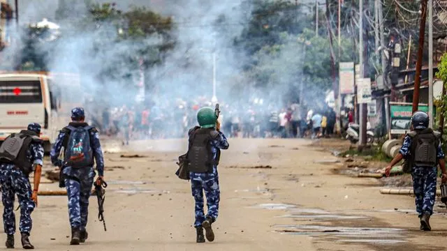 manipur-protests-meitei-groups-burn-govt-building-in-imphal-defying-prohibitory-orders-police-use-tear-gas-updates