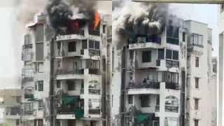 Delhi: Three Of Family Jump To Death After Fire Engulfs Residential Building In Dwarka