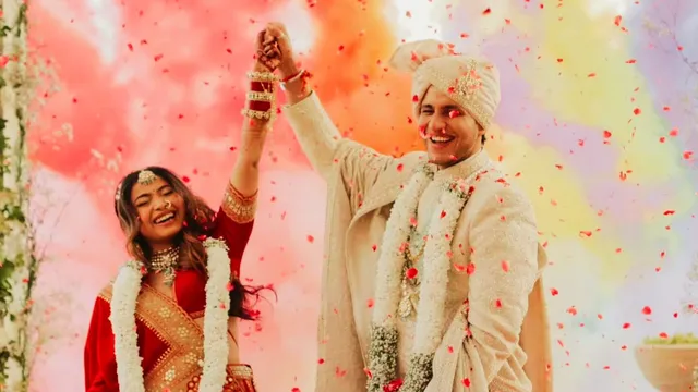 nischay-malhan-aka-triggered-insaan-marries-longtime-girlfriend-ruchika-rathore-first-wedding-photos-out