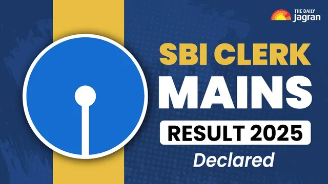 SBI Clerk Mains Result 2025 Out At sbi.co.in; Check Roll Numbers in PDF; 13,735 Vacancies To Be Filled Nationwide