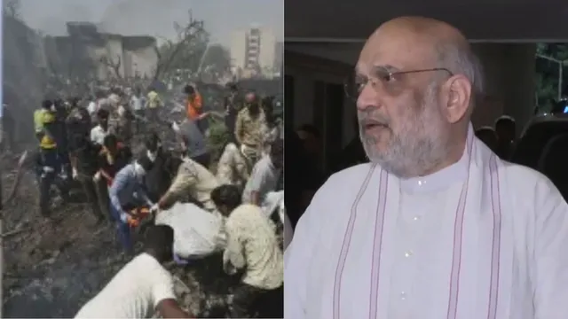 Ahmedabad Plane Crash LIVE Updates: 'Due To High Temp, No Chance Of Saving Anyone,' Says Amit Shah; DNA Tests Underway
