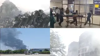 Air India Plane Carrying 242 Passengers Crashes Near Ahmedabad Airport Shortly After Takeoff; Casualties Feared