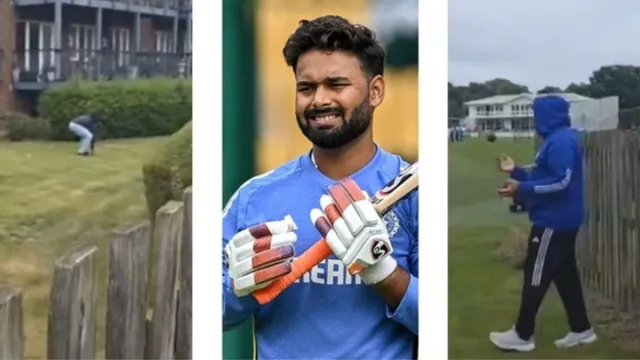 ind-vs-eng-rishabh-pants-huge-sixes-breaks-kent-neighbourhoods-balconies-lawns-and-windows-during-training-session-watch