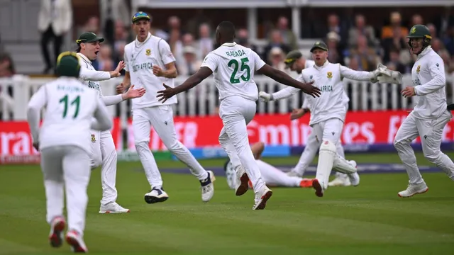 SA Vs AUS LIVE Cricket Score, ICC WTC Final 2025 Day 2: Kagiso Rabada Takes Two In An Over, Removes Khawaja, Green; Tea Called
