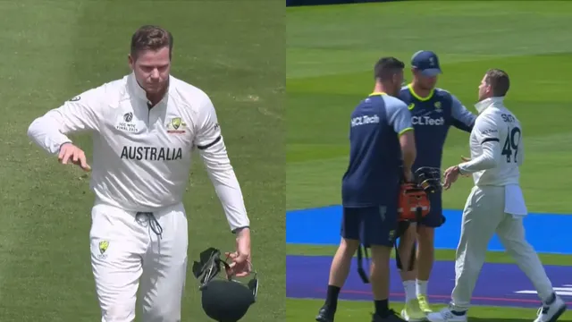 wtc-final-steve-smith-finger-injury-update-australia-vs-south-africa-match-scorecard-smith-leaves-field-at-lords-test-cricket-updates