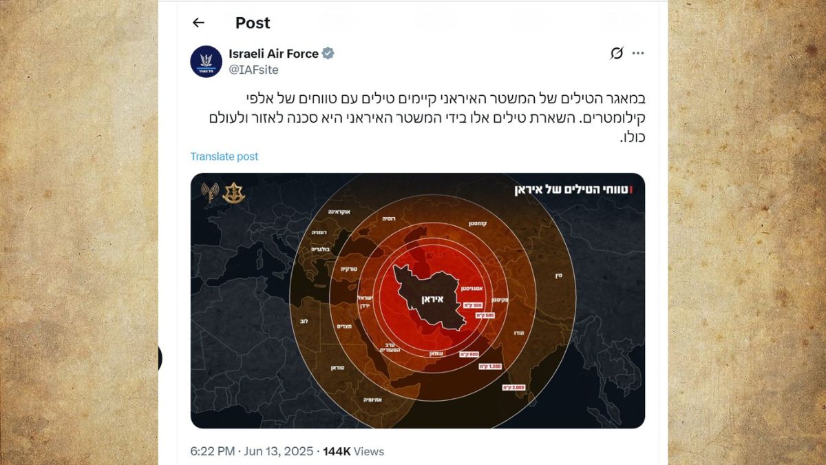 israel map