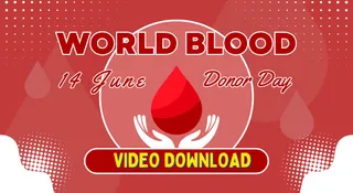 Inspiring World Blood Donor Day 2025 Video Status: Spread Awareness About Blood Donation Through WhatsApp, Instagram And Facebook
