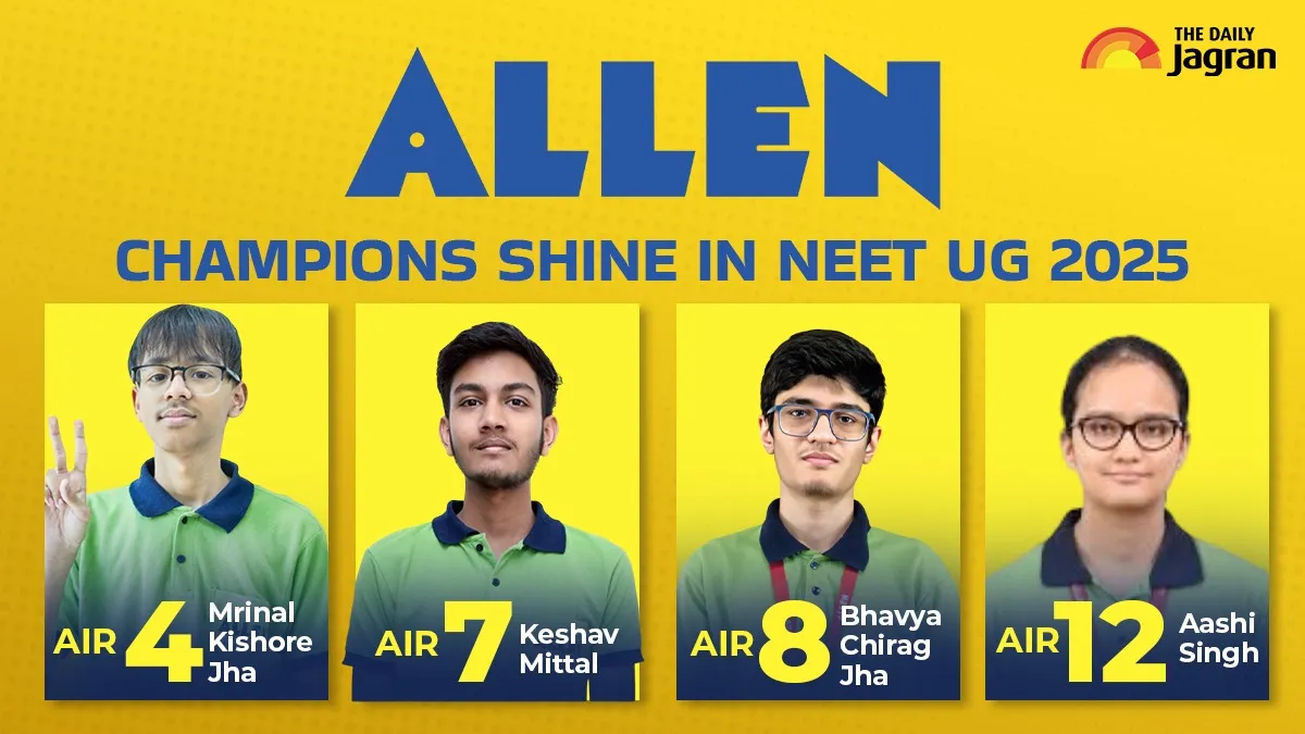 allen-champions-in-neet-ug-2025-mrinal-jha-secures-air4-aashi-singh-air2-in-girls-category-4-in-top-10-39-in-top-100