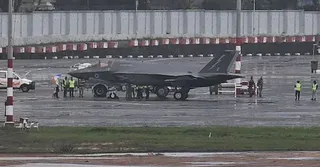 British Fighter Jet Makes Emergency Landing At Thiruvananthapuram Airport Due To Fuel Shortage