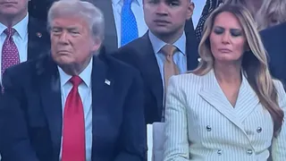 ‘Bored Or Asleep?’ Melania Trump’s Closed-Eye Moment During $75 Million Trump Parade Goes Viral | WATCH
