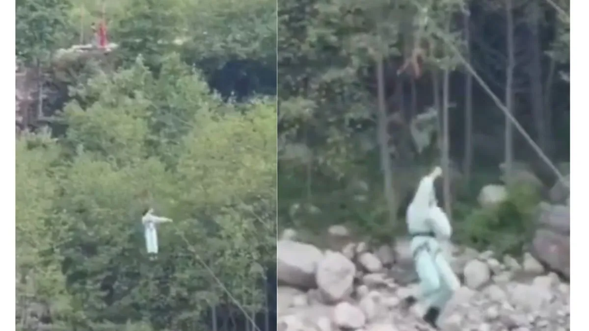 caught-on-camera-12yearold-girl-severely-injured-as-zipline-rope-snaps-in-manali