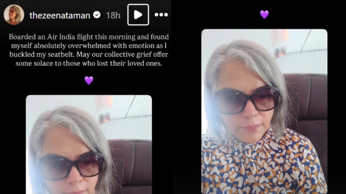 Zeenat Aman Instagram story