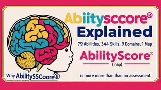 79 Abilities, 344 Skills, 6 Domains, 1 Map: Why AbilityScore Is More Than An Assessment
