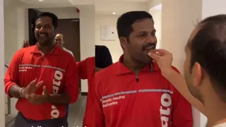 Zomato Delivery Agent Gets Unexpected Birthday Party From Customers; Heartwarming Video Melts Internet