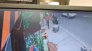 Bengaluru Rapido Case: New CCTV Footage Shows Woman Hit Rider First In Viral Slap Incident | WATCH
