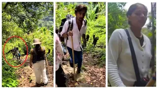 Meghalaya Honeymoon Murder Case: Three Accused Seen Following Sonam, Raja Raghuvanshi During Trekking In Video | Watch