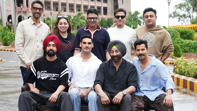 border-2-sunny-deol-shares-bts-picture-from-shoot-varun-dhawan-diljit-dosanjh-and-ahan-shetty-join-the-team