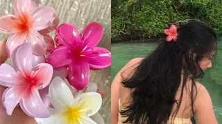 Why Is Everyone Obsessed With Flower Claw Clip As Go-To Hair Accessory This Summer?