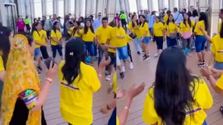'RIP Civic Sense': Indian Tourists Face Backlash After Performing Garba On Top Of Burj Khalifa In Viral Video
