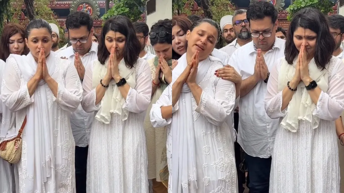 mannara-chopra-and-her-sister-mitali-break-down-at-father-raman-rai-handas-last-rites