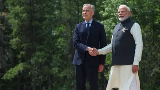 At G7 Summit, PM Modi- Canada's Carney Handshake Marks First Public Gesture Since Nijjar Row | WATCH
