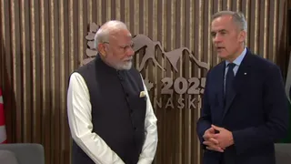 'Fight Against Transnational Repression, Terrorism': PM Modi Holds Bilateral Talks With Canadian PM Mark Carney At G7 Summit | WATCH
