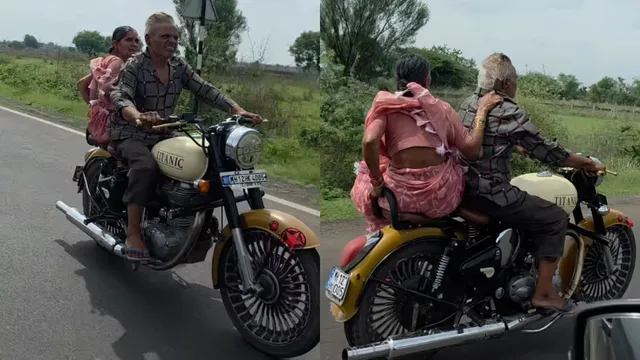 desi-jack-and-rose-viral-video-of-elderly-couple-on-vintage-royal-enfield-with-titanic-theme-wins-hearts