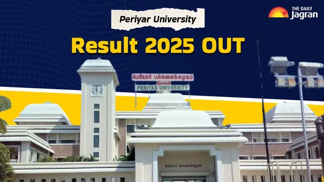 Periyar University Result 2025 Released At periyaruniversity.ac.in; Steps To Download UG/PG Exam Scorecard & Direct Link Here
