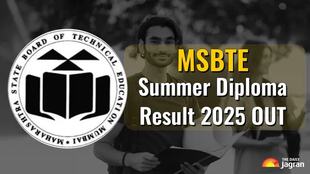 MSBTE Summer Diploma Result 2025 Released At msbte.ac.in; Check Steps To Download Scorecard & Direct Link Here