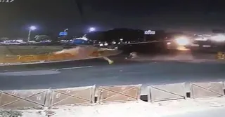 Noida Ducati Accident: Two Killed After Speeding Ducati Crashes Into Barricades At Char Murti Chowk Near Gaur City | Watch