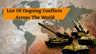 List Of Ongoing Conflicts Across The World In 2025