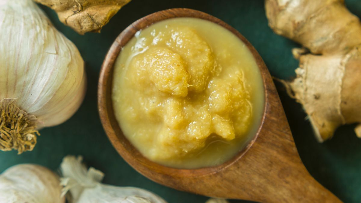 ginger garlic paste adulteration test