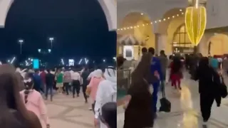 Terrified Shoppers Flee Doha Mall During Iranian Missile Strike On US Military Base In Qatar; Video Goes Viral