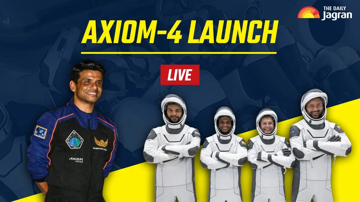 Shubhanshu Shukla's Axiom-4 LIVE Updates: India's First Astronaut Lifts Off For Historic Trip To ISS