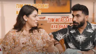 'Tum Run Up Mein Nahi Bhaagte': Sanjana Ganesan Pokes Fun At Jasprit Bumrah On Harbhajan Singh's Show