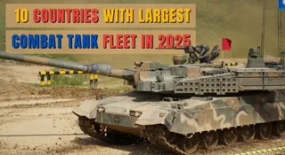 Which Are The Top 10 Countries With The Largest Combat Tank Fleet In 2025