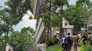 Bengaluru Man Tries To Steal Jackfruit From Police Compound, Falls And Gets Seriously Injured In Viral Video
