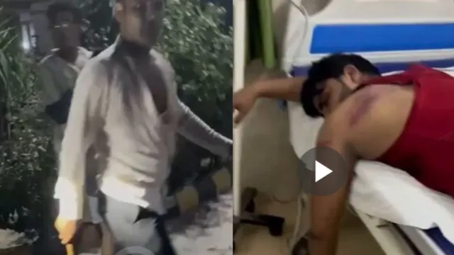 greater-noida-residents-beaten-with-stick-by-guards-after-complaining-about-power-outage-watch-video
