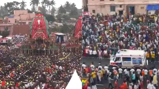 Puri Rath Yatra: Over 550 Devotees Injured After Overcrowding During Chariot Pulling Ceremony