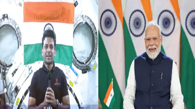 PM Modi Speaks To Shubhanshu Shukla, 1st Indian Aboard ISS; Mirrors Iconic Indira Gandhi–Rakesh Sharma Moment | Watch